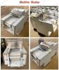 automatic frozen goat meat block cube cuber dice cut cutter chicken fish cutting machine