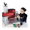 Portable CNC Desktop 20w 30w 50w Optical Fiber Laser Marking Machine for Ring Jewelry Metal