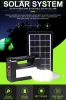 LED Light Gd-8017 Portable Residential Energy Kit Solar Panel Kit Home Mini Solar Power Kit Lighting System For Africa