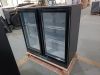 220 Liters Fridge for Drink Beer Display Cans or Bottles Cooler Back Bar Cooler Table Top Glass Showcase