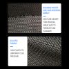 Changle mesh fabric manufacturer provides glossy K086 luggage mesh fabric with glossy water ripple mesh fabric