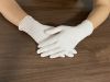 Disposable latex gloves