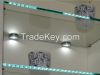 3 emitting sides 8mm thick glass LED Clip Light