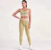 Female Snake Print Clothes Tight Bra High Waist Sweating Fitness Set Yoga Clothing Sports Suit