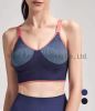 Fashion Fitness Yoga Trainer Wear Women Padded Seamless Sports Bra