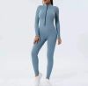 Yoga Suit Legging Sets Fitness Women′s Long Bodysuit One Piece Workout Jumpsuit Women′s Sportswear