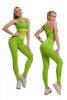 Women′s Workout Sets 2 Piece Bra Crop Top and Seamless Leggings Set Gym Clothes Yoga Outfits Wear Bodybuilding Suit