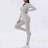Yoga Suit Legging Sets Fitness Women′s Long Bodysuit One Piece Workout Jumpsuit Women′s Sportswear