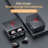 M90 Pro Earbuds TWS Earbuds 5.3 LED Light Wireless Earphone Gaming Earphones 