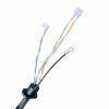 042 OEM Factory Power Cable Assemblies SH1.0-6PIN and ZH1.5-4PIN Waterproof Cable For IP Camera CONN,SACC-M12FS-5CT
