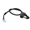 076 Single Layer USB Data Cable Computer Case Baffle Link Harness Connector USB Female PH2.0-4P Custom USB Cable