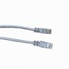 087 Network Cable 8P/8C, G/F x 2 Crystal Head Cat5e 1000mm Color Gray Wire Harness Cable Assembly