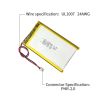 Rechargeable Cell Factory Li-ion Battery Factory Wholesale Cheap Portable UFX 605080 3000mAh 3.7V Lipo Battery