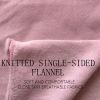 Knitted single side fl...