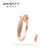 Custom design high quality 14k gold color bangle for women jewelry