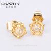 ESDG0018 Gravity dubai Cheap Wholesale new design 18k gold Stud Earrings