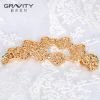 Gravity Lastest simple design jewelry accessories gold plated bangle bracelet for women