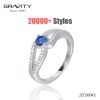 wholesale indian handmade cnc wedding jewelry ring,single stone stainless steel silver engagement white gold ring