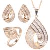 2017 Gravity wholesale fashion indian saudi design 18k gold body jewelry,women's locket pendant designs dubai gold jewelry set