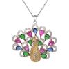 Colorful Custom High End Jewelry Engraved Name Pendant