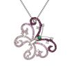 Trendy Brand New Personalized Name Jewelry Gift Butterfly Necklace Pendant