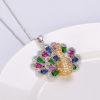 Colorful Custom High End Jewelry Engraved Name Pendant