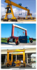 Straddle Carrier Tires Rtg Container Gantry Crane for Sale