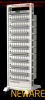 Cylindrical battery capacity tester