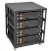 Energy Storage Stackable Battery 5Kw 10Kw 20 Kw Server Rack Mounted Battery 48V Lifepo4 Battery Pack For Solar System