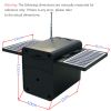 Solar Panel Emergency Charging Battery FM Radio With Plug-in Card Charging Portable Bluetooth speaker