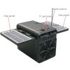 Solar Panel Emergency Charging Battery FM Radio With Plug-in Card Charging Portable Bluetooth speaker