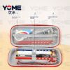 custom 3d EVA wholesale multi-compartment supplies zipper oem cartoon pencil case