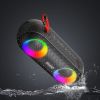 IPX6 waterproof bluetooth speaker 20w powerful sound wirless speaker with RGB light  