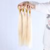 Remy Hair Weaving,Virgin Indian Human Hair Extension 613# blonde colors