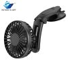 Top Selling Car Vent 4&amp;quot; USB Fan Strong Winds 3 Speeds 360 Rotation Air Circulating Mini Fan Suitable for Car Cooling