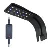 Wholesaler price AU US EU UK Plug Super Slim Clip On LED Aquarium Light With Clip Aquarium Light