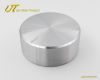 CNC Machined Aluminum Cap with ABS Plastic Insert Potentiometer Knob