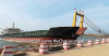 Z998-24 meter wide 6900 ton front deck barge for sale