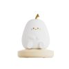 Cute Pear Shape Silicone Night Lamp with 3 Brightness