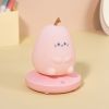 Cute Pear Shape Silicone Night Lamp with 3 Brightness