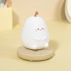 Cute Pear Shape Silicone Night Lamp with 3 Brightness