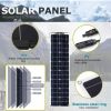  300W Monocrystalline Usb Solar Panel Kit For Motorhome 50A 12-24V