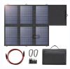 IP67 Waterproof Portable Solar Panel Foldable Charger 60W For Laptop Cellphone