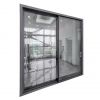 Aluminum Alloy Double Tempered Glass Sliding Door