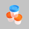 Medical consumables 100ml urine container with screw cap