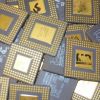 Top Quality CPU Processor Scrap Gold Recovery Ceramic CPU Scrap with Gold Pins for Sale