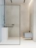 Modern Style Glass Shower Enclosure Interior Partition Tempered Glass for Bathroom