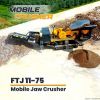 FABO Mobile Tracked Jaw Crusher FTJ 11-75
