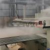 Spray humidification system for Corrugator