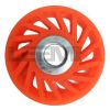 Crush wheel for NC cut off machine